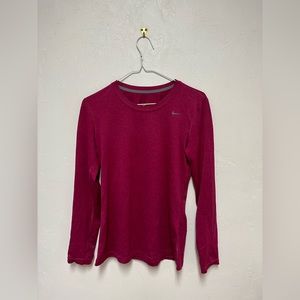 Nike long sleeved top - small